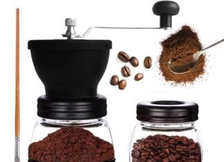 mixpresso manual coffee grinder set review