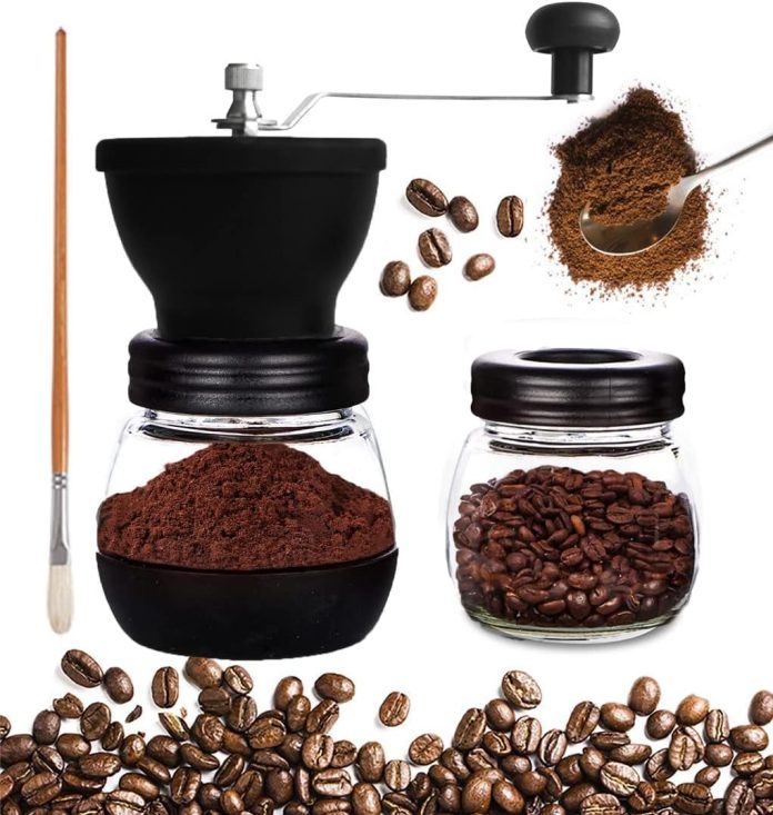 mixpresso manual coffee grinder set review