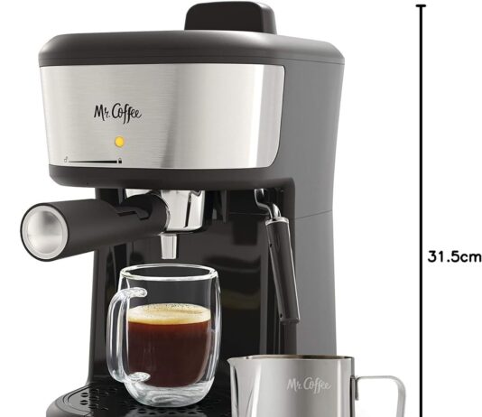 mr coffee steam espresso maker with stainless steel frothing pitcher review