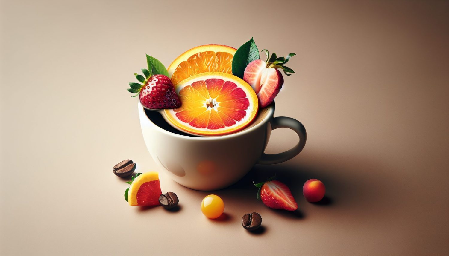 Punch Up Your Daily Cup With Fruit Flavored Coffee