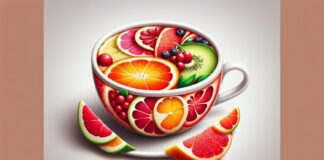 punch up your daily cup with fruit flavored coffee