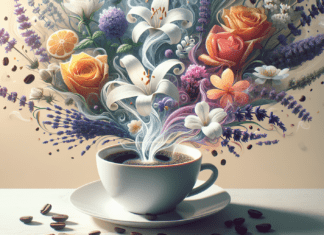 savor the subtle aromatics of floral coffee