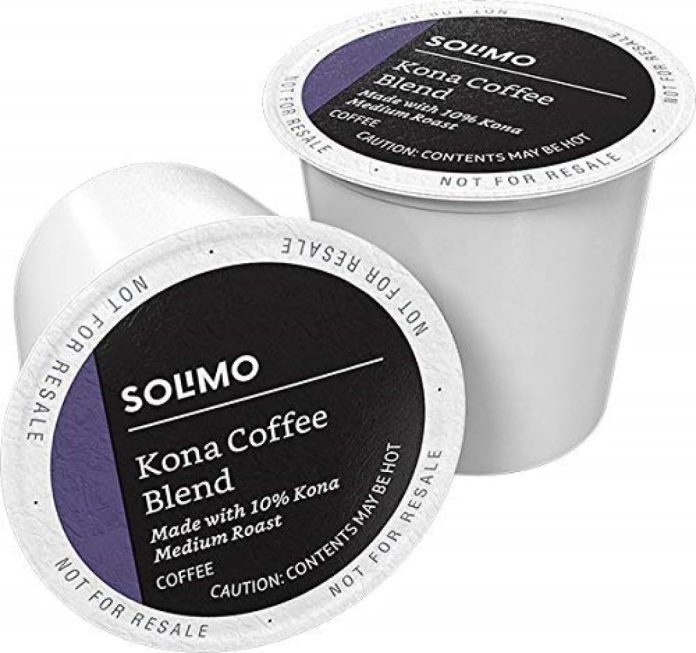 solimo kona blend coffee pods review