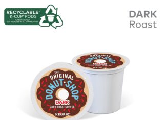 the original donut shop dark keurig single serve k cup pods review