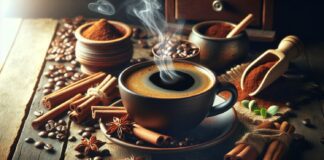 warm up with spicy coffee cinnamon cardamom more