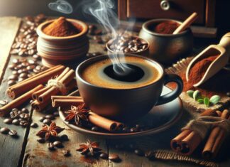 warm up with spicy coffee cinnamon cardamom more