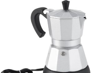 3 cup uniware professional electric espressomoka coffee maker