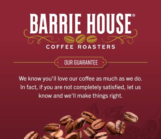 barrie house salted caramel flavored whole bean coffee luscious and buttery fair trade certified 2 lb bag 100 arabica co