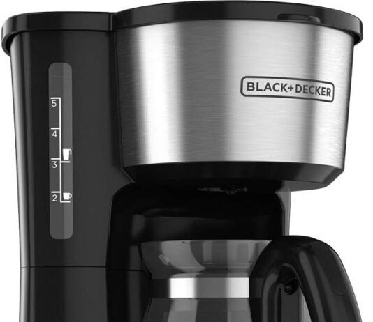 blackdecker cm0700bz 4 in 1 5 cup coffee station coffeemaker stainless steel