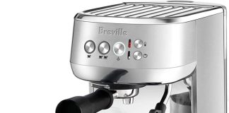 breville bambino plus espresso machine64 fluid ounces brushed stainless steel bes500bss