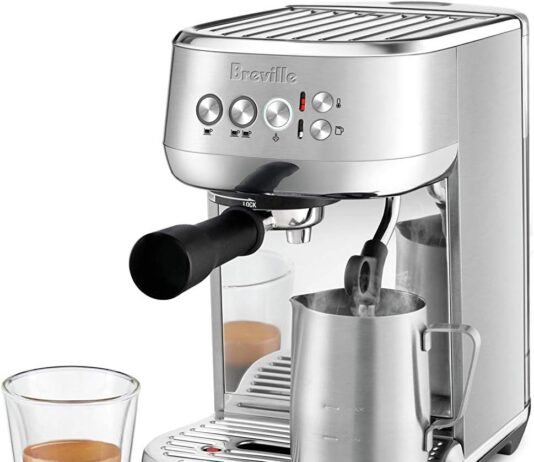 breville bambino plus espresso machine64 fluid ounces brushed stainless steel bes500bss