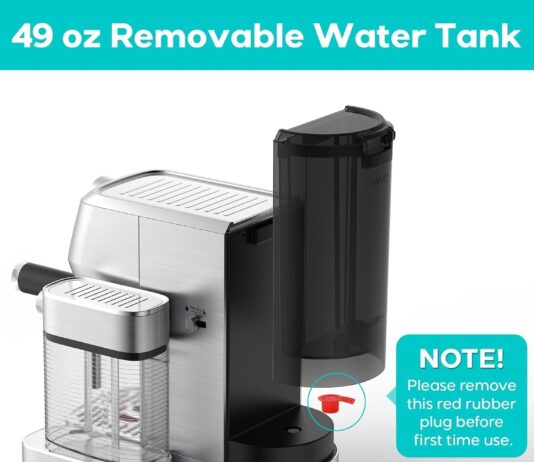 CASABREWS Stainless Steel Espresso Maker Review casabrews espresso machine 20 bar compact cappuccino machine with automatic milk frother stainless steel espresso maker