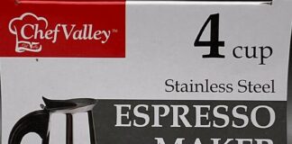 chef valley espresso maker stovetop