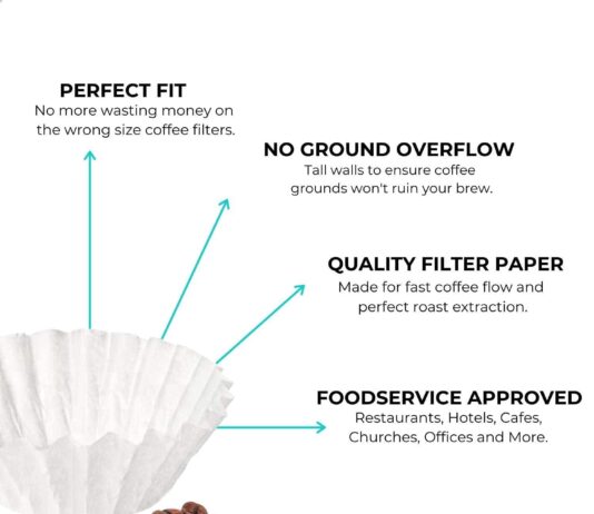 coffee filters 812 cup size 300pack