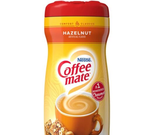 coffee mate powdered creamer variety 4 pk 1 of each of the following original hazelnut french vanilla vanilla caramel