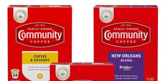 community coffee breakfast blend 24 count coffee pods medium roast compatible with keurig 20 k cup brewers 24 count pack