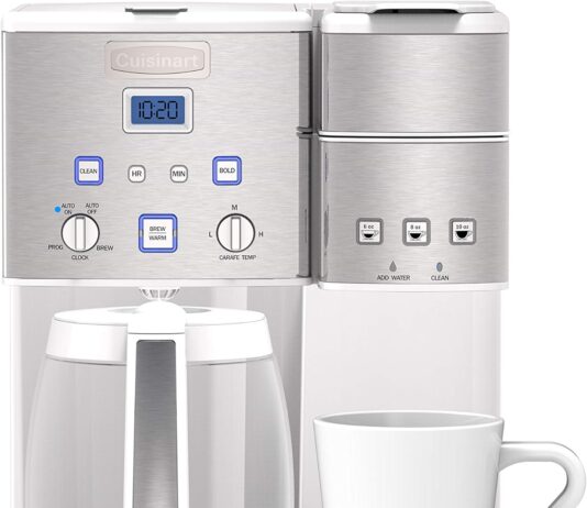 cuisinart coffee maker12 cup with 3 single size brewers 6 8 12 oz blackstainless steel ss 15bksp1