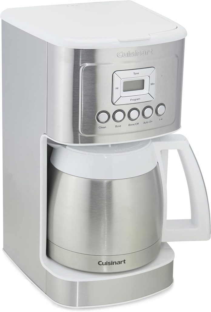 cuisinart stainless steel coffee maker 12 cup thermal silver