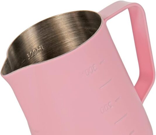 dianoo espresso steaming pitcher 350ml milk frothing pitcher stainless steel with measurement milk frothing cup coffee j