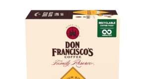 don franciscos kona blend medium roast coffee pods 55 count recyclable single serve coffee pods compatible with your k c