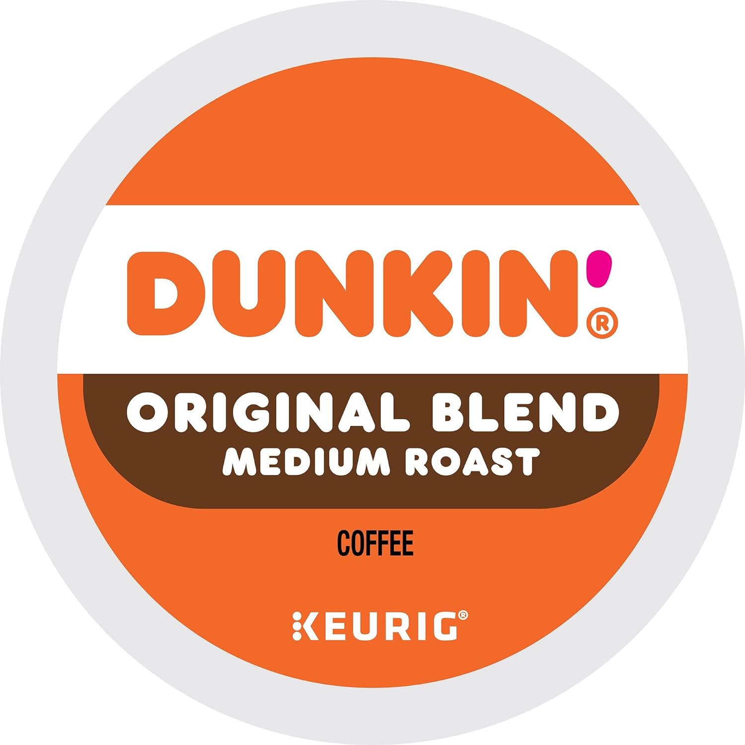 Dunkin Donuts Single-Serve Coffee K-Cup®, Original Blend, Carton Of 44