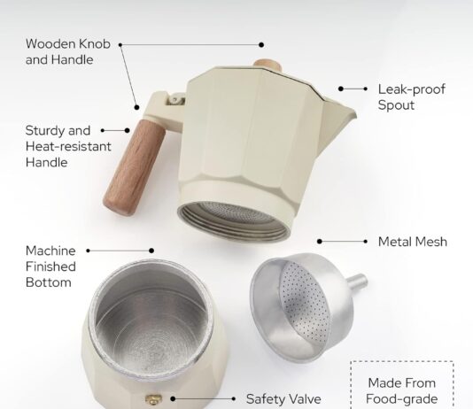 elegant foodie italian coffee maker espresso moka pot for classical taste greca coffee enthusiast quality espresso maker