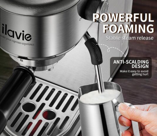 espresso machines 20 bar espresso maker for home with milk frother compact coffee machine for latte macchiato cappuccino