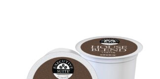 executive suite house blend coffee pods for keurig k cup brewers box of 70 pods