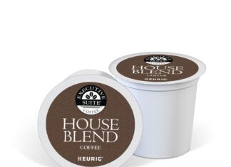 executive suite house blend coffee pods for keurig k cup brewers box of 70 pods