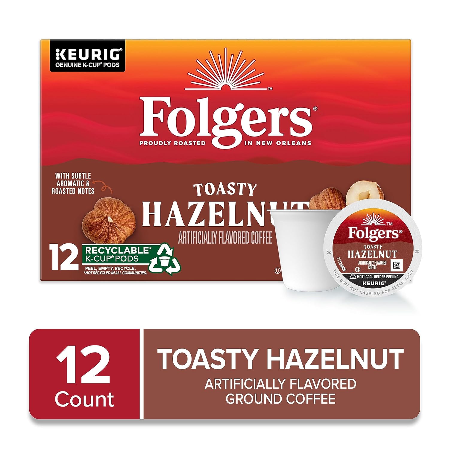 Folgers K Cups (Breakfast Blend, 12 Count (Pack of 4))
