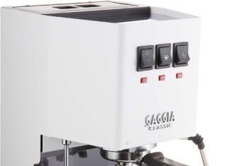 gaggia ri938048 classic evo pro espresso machine polar white small