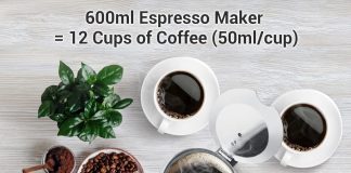 godmorn stovetop espresso maker moka pot percolator italian coffee maker 600ml20oz12 cup espresso cup50ml classic cafe m