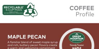 green mountain coffee roasters maple pecan coffee keurig single serve k cup pods 72 count 6 packs of 12