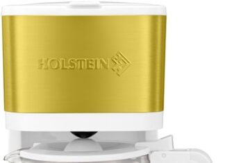 holstein housewares 5 cup coffee maker pause n serve one touch operation non stick warming plate water level indicator r