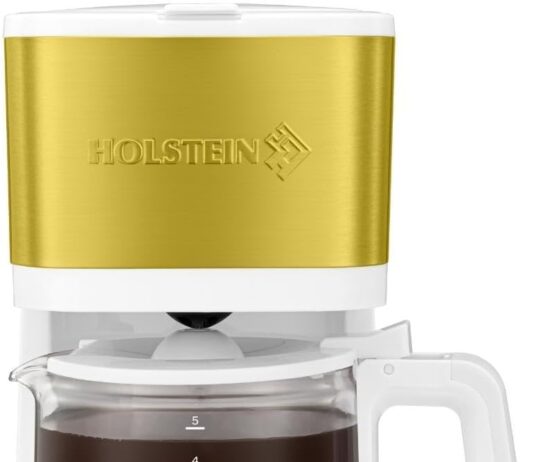 holstein housewares 5 cup coffee maker pause n serve one touch operation non stick warming plate water level indicator r