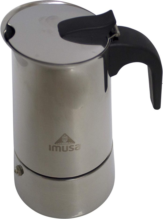 imusa usa b120 22062m stainless steel stovetop espresso coffeemaker 6 cup silver