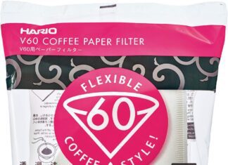 lot of 3x100 filters for coffee machines american white book hario v60 02 vcf 02 100w import from japan