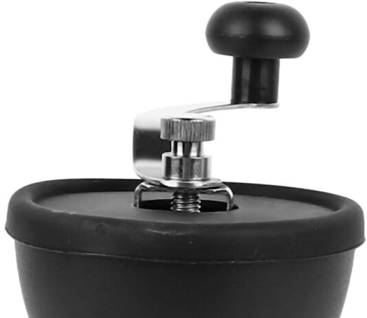 manual coffee grinder with ceramic burrsgrind size hand grinding compact and portable easy to clean