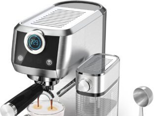 mattinata cappuccino machine and espresso maker 20 bar latte maker and espresso machine for home with automatic milk fro