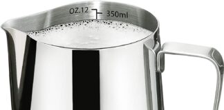 milk frothing pitcher measurement on the inside frothing pitcher coffee pitcher perfect for espresso machines stainless