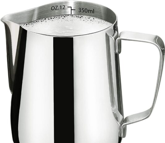 milk frothing pitcher measurement on the inside frothing pitcher coffee pitcher perfect for espresso machines stainless 