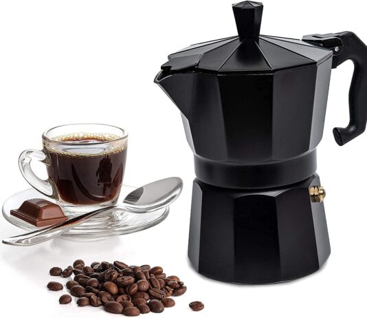 mixpresso aluminum moka stove coffee maker with coffee mug moka pot coffee maker for gas electric stove top classic ital