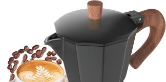 moka pot 300ml 6 cups espresso maker italian stovetop coffee makers percolator aluminum easy to use clean camping home u