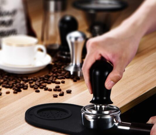 nulink silicone gel coffee tamper mat espresso silicone tamper mat silicone tamping pad for barista tool home kitchen ba