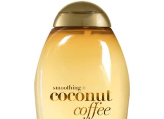 ogx smoothing coconut coffee body cream 195 oz