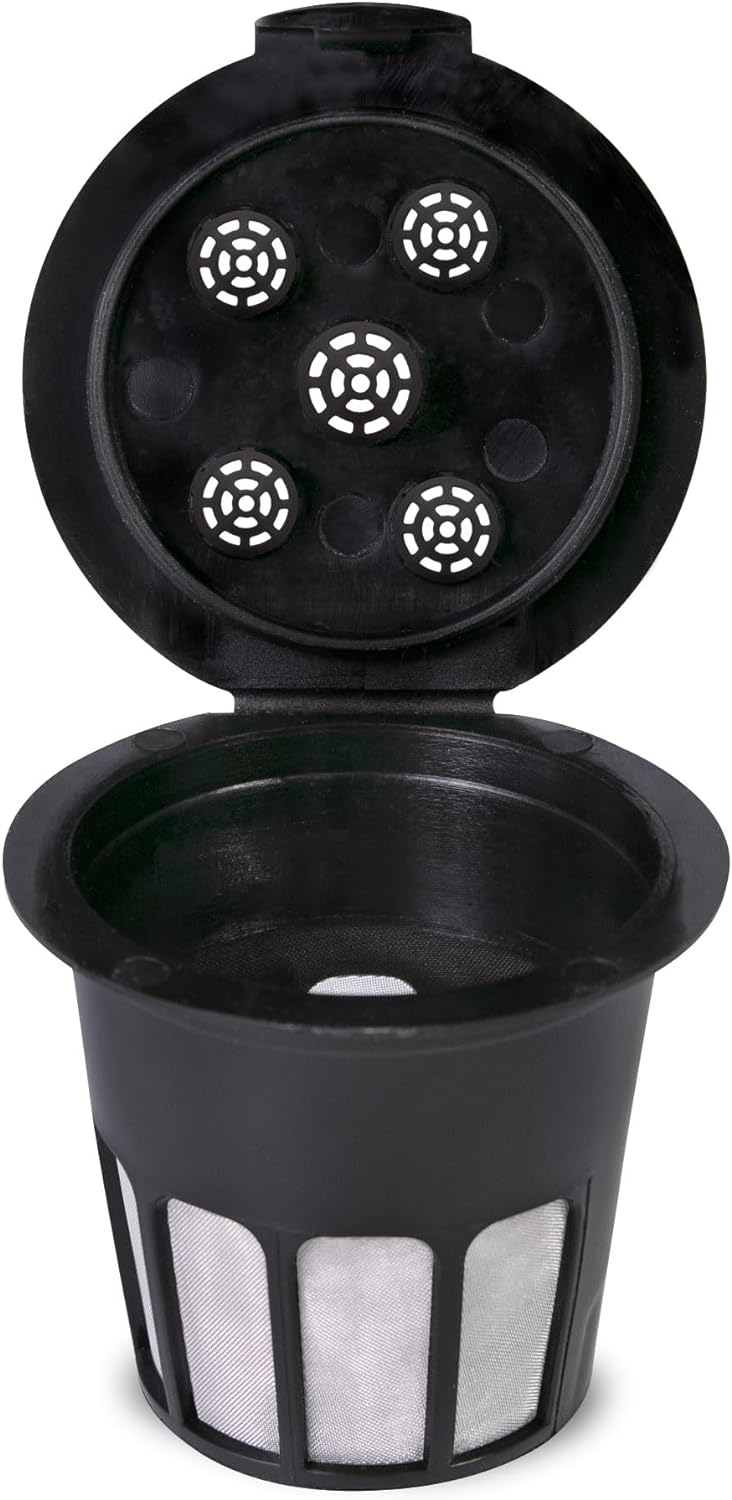 Perfect Pod Cafe Supreme Reusable Single Serve Coffee Filter Cup - Compatible with Keurig K Supreme (Plus) Coffee Maker