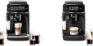 philips 3200 series fully automatic espresso machine w lattego black ep324154