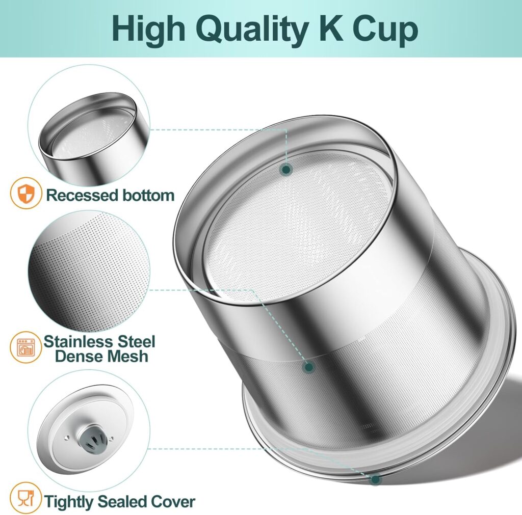 Rethone Stainless Steel Reusable K Cup Review Morning Coffee Journal