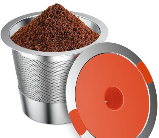 reusable k cups for keurig keurig reusable coffee pods compatible with 10 and 20 keurig single cup coffee maker stainles