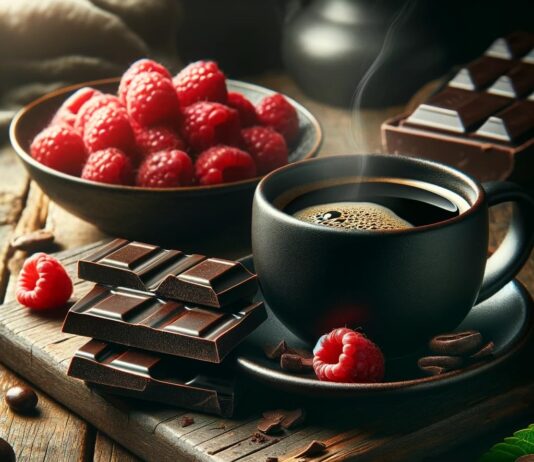 smart sips decaf chocolate raspberry coffee medium roast decaffeinated gourmet flavored coffee single serve pods for keu